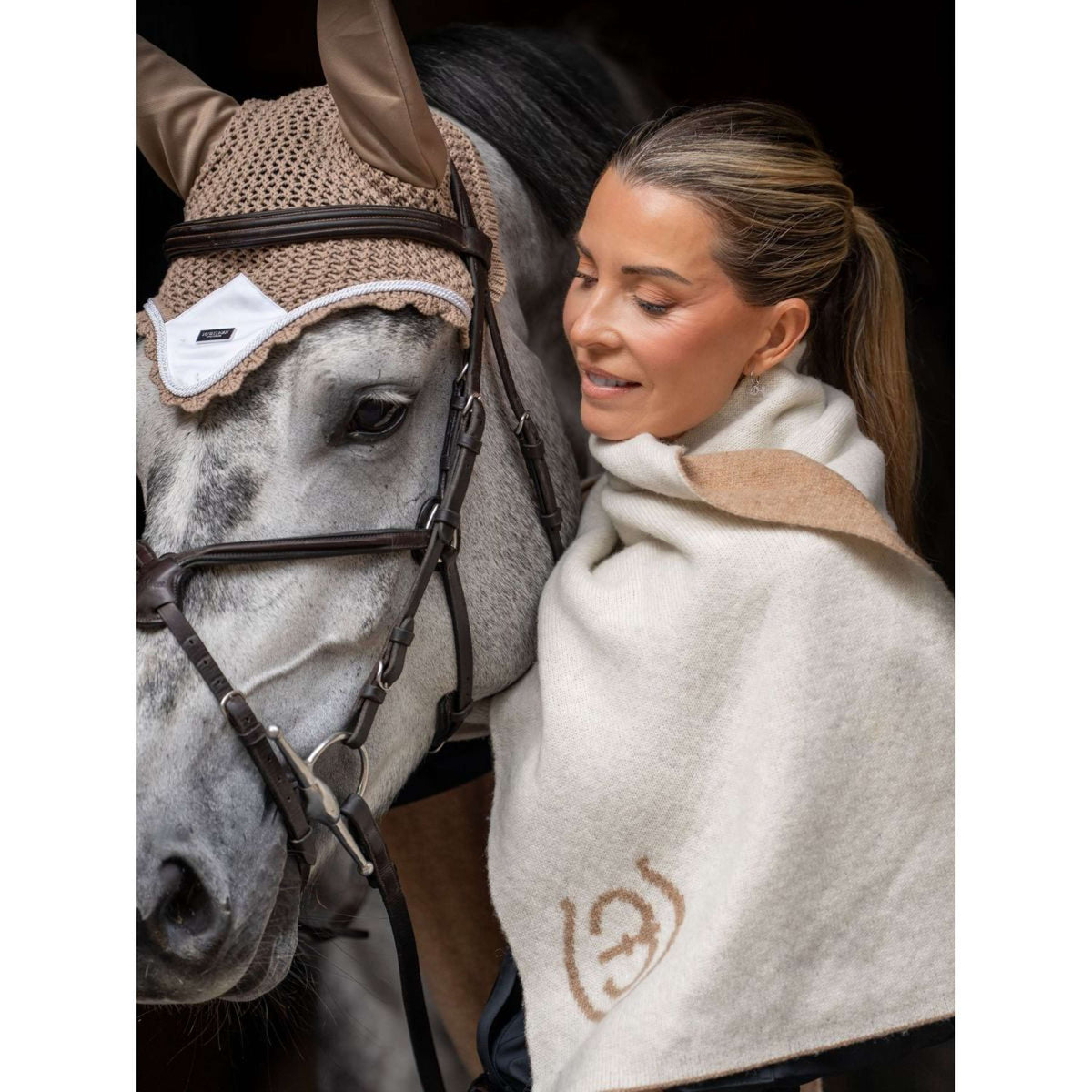 Equestrian Stockholm Echarpe Woven Sable