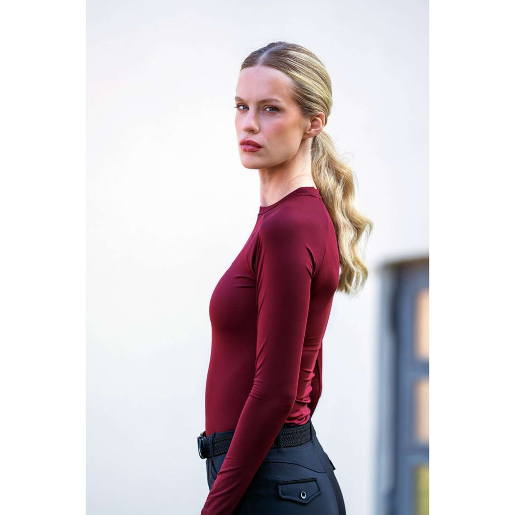 Equestrian Stockholm Chemise Dynamic Bordeaux