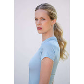 Equestrian Stockholm Chemise Dynamic Short Sleeve Ice Blue