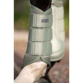 Equestrian Stockholm Guêtres Classic Mesh Pistachio White