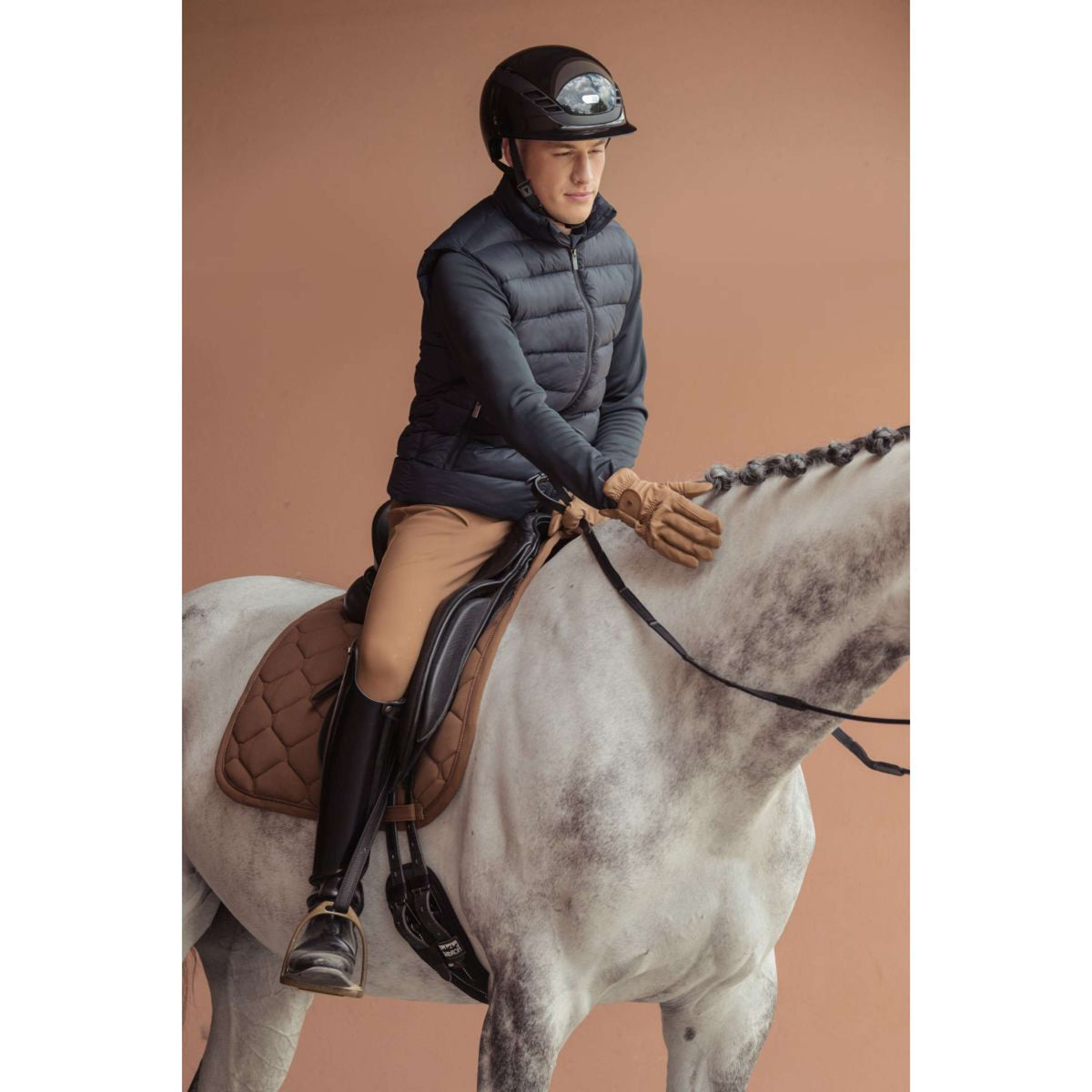 Eskadron Tapis de Selle Heritage Pro Soft Dressage Almond