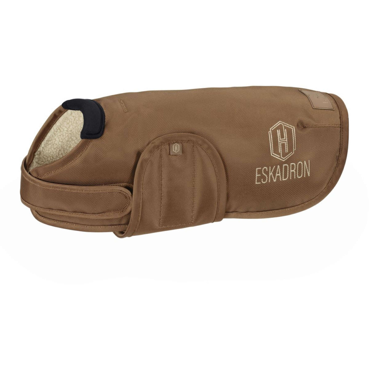 Eskadron Couverture pour Chien Heritage 1680D Teddyfleece Almond