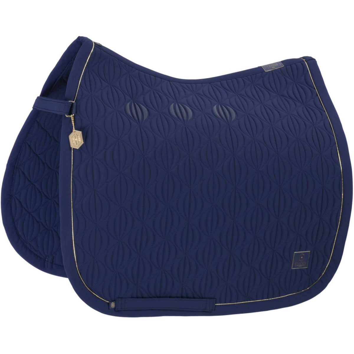 Eskadron Tapis de Selle Heritage Softshell Emblem Dressage True Bleu