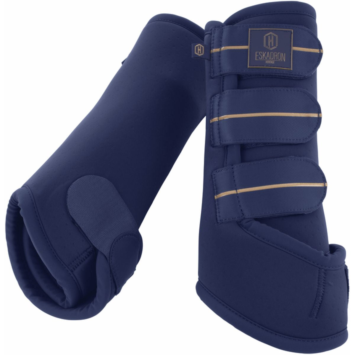 Eskadron Dressage Boots Heritage Pro Dresage Front True Bleu