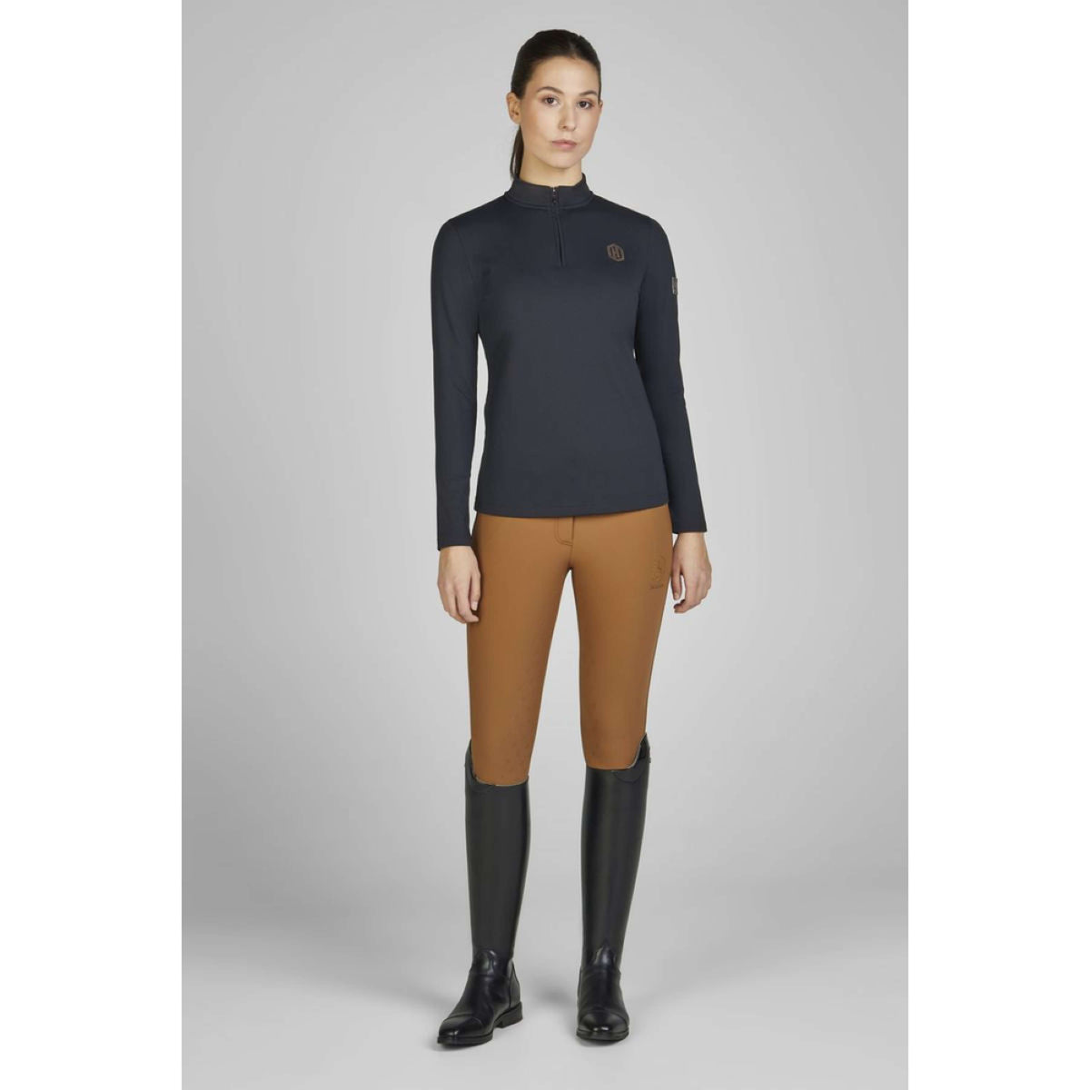 Eskadron Chemise Fanatics Half-Zip Noir