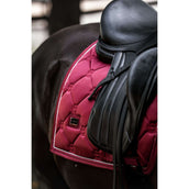 Equestrian Stockholm Tapis de Selle Dressage Bordeaux