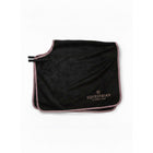 Equestrian Stockholm Couvre-Reins Heavy Fleece Noir/Blush