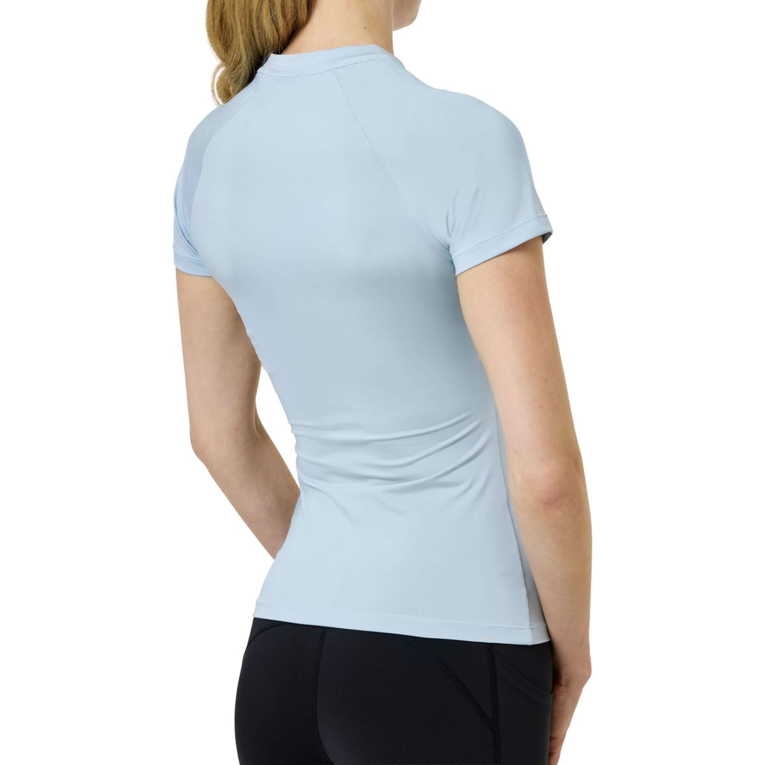 Equestrian Stockholm Chemise Dynamic Short Sleeve Ice Blue
