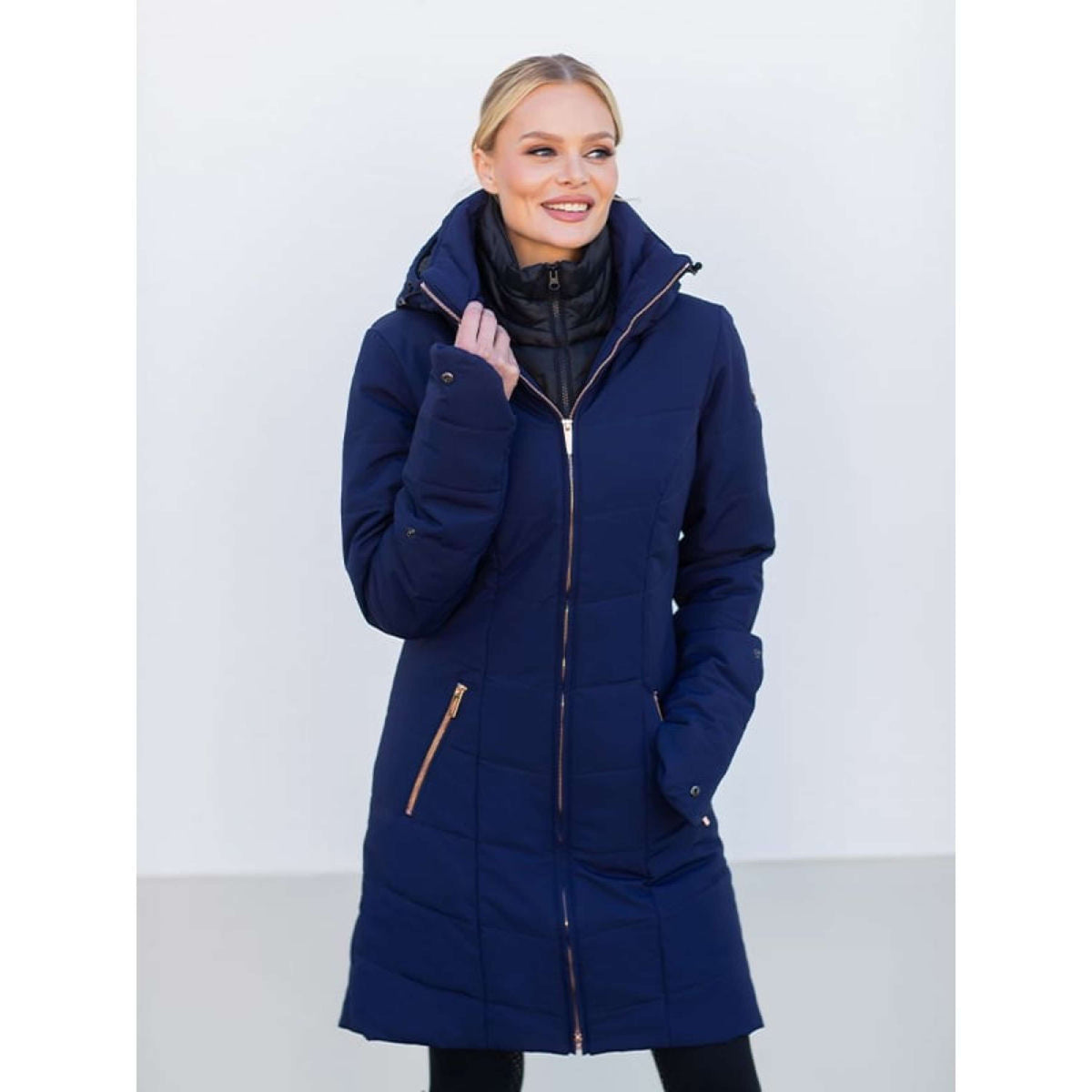 Equestrian Stockholm Manteau d'Hiver Denali Lagoon Blush