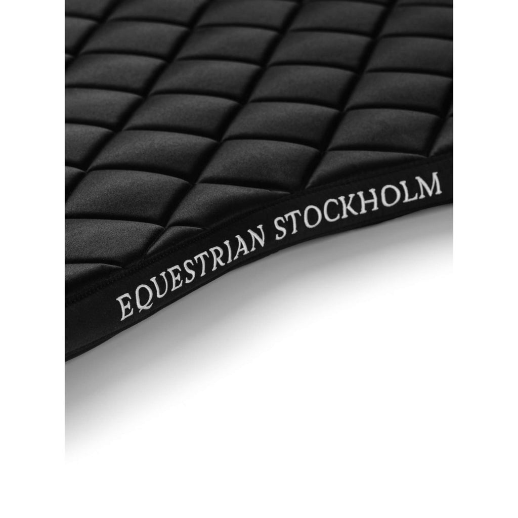 Equestrian Stockholm Tapis de Selle Line de Saut Noir