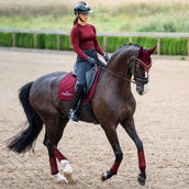 Equestrian Stockholm Tapis de Selle Line Dressage Bordeaux