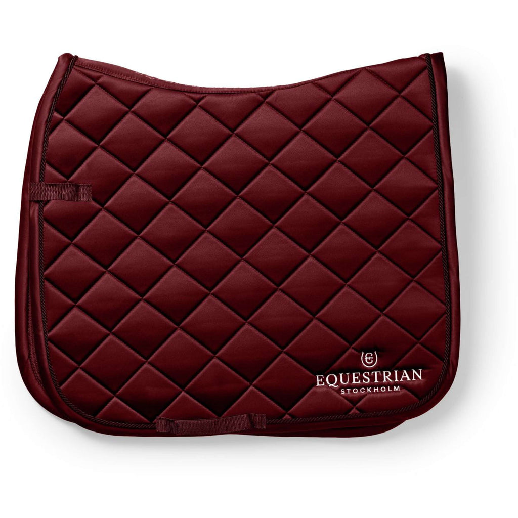 Equestrian Stockholm Tapis de Selle Line Dressage Bordeaux
