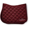 Equestrian Stockholm Tapis de Selle Line de Saut Bordeaux