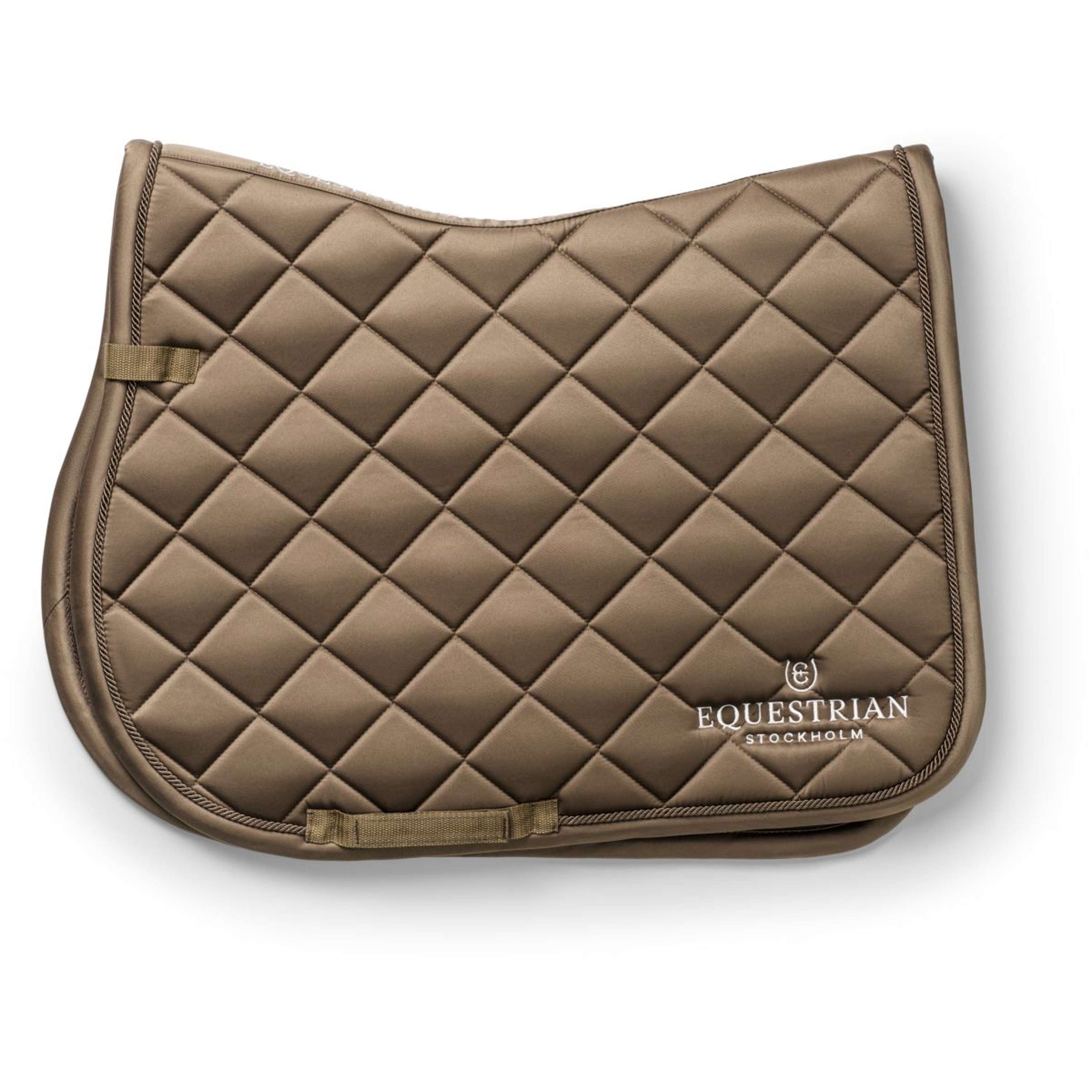 Equestrian Stockholm Tapis de Selle Line de Saut Champagne