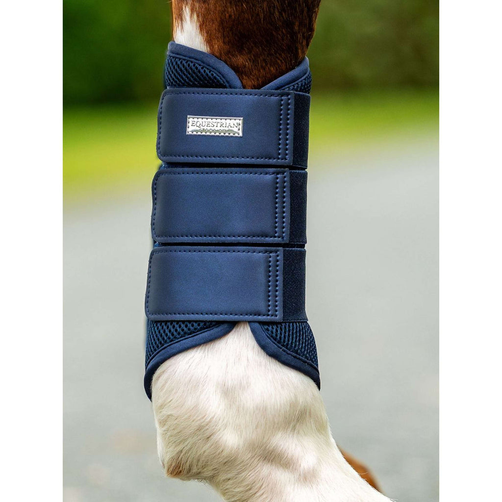 Equestrian Stockholm Guêtres Classic Mesh Midnight Blue