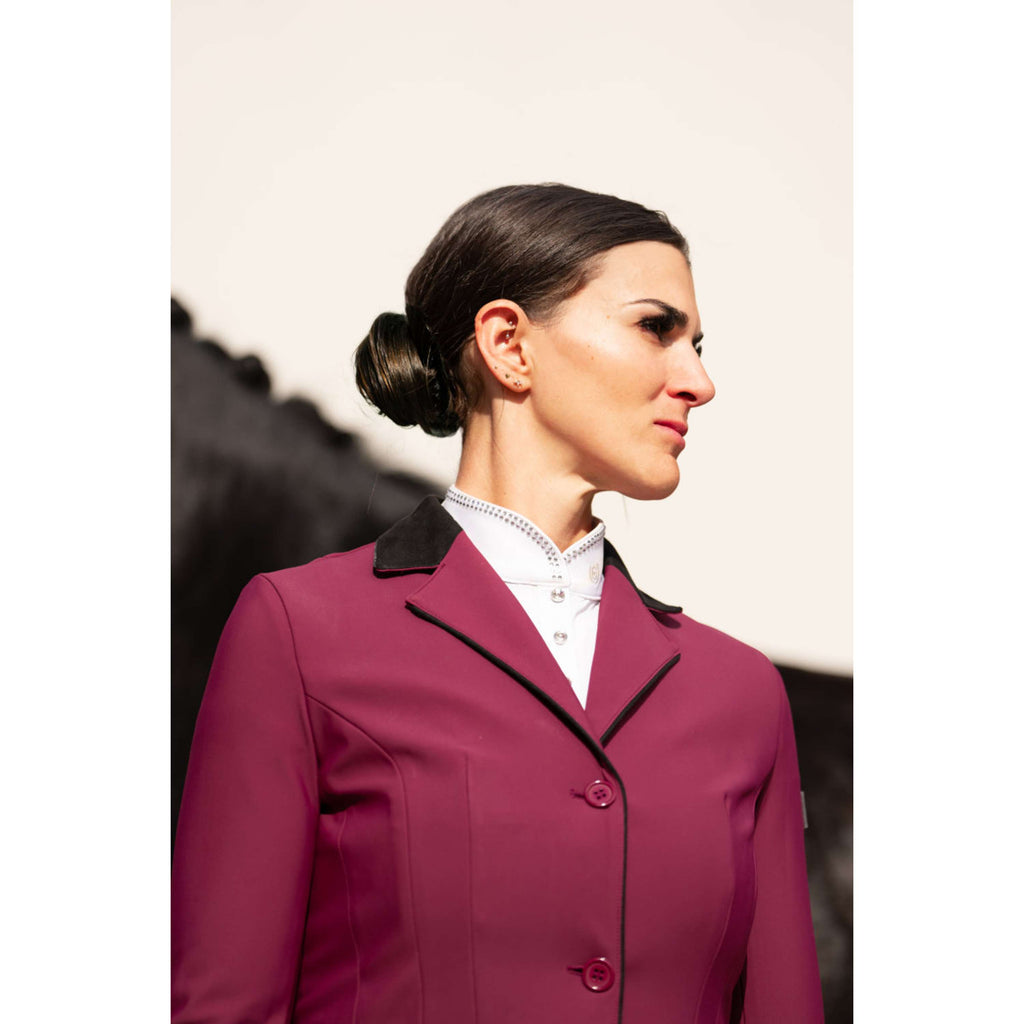 Equestrian Stockholm T-shirt de Concours Revenew Merlot