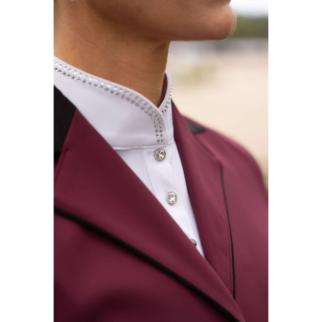 Equestrian Stockholm T-shirt de Concours Revenew Merlot