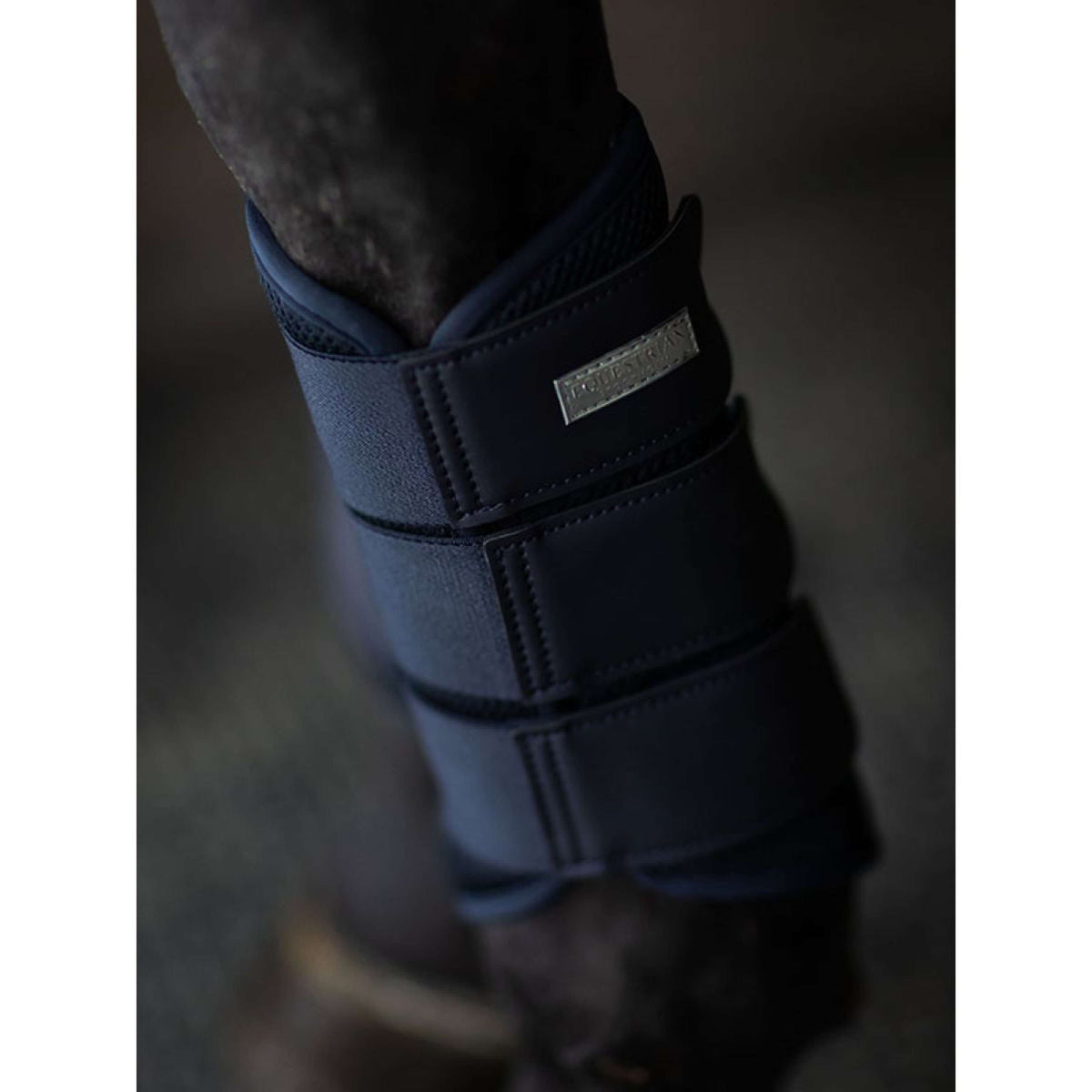 Equestrian Stockholm Guêtres Classic Mesh Midnight Blue