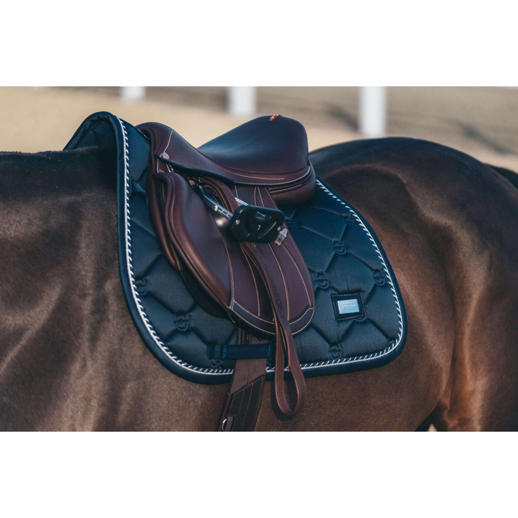 Equestrian Stockholm Tapis de Selle de Saut Midnight Blue
