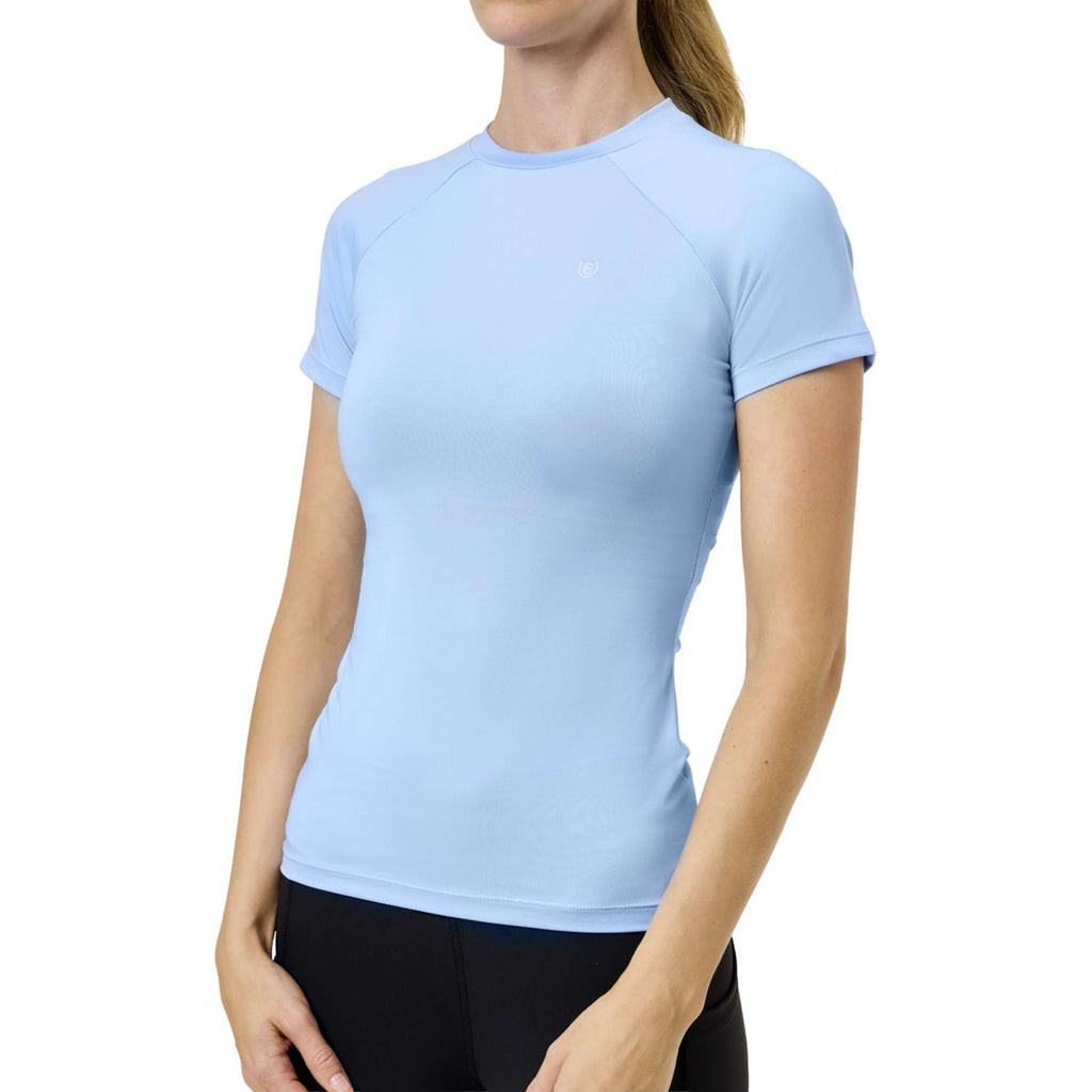Equestrian Stockholm Chemise Dynamic Short Sleeve Midsummer Blue
