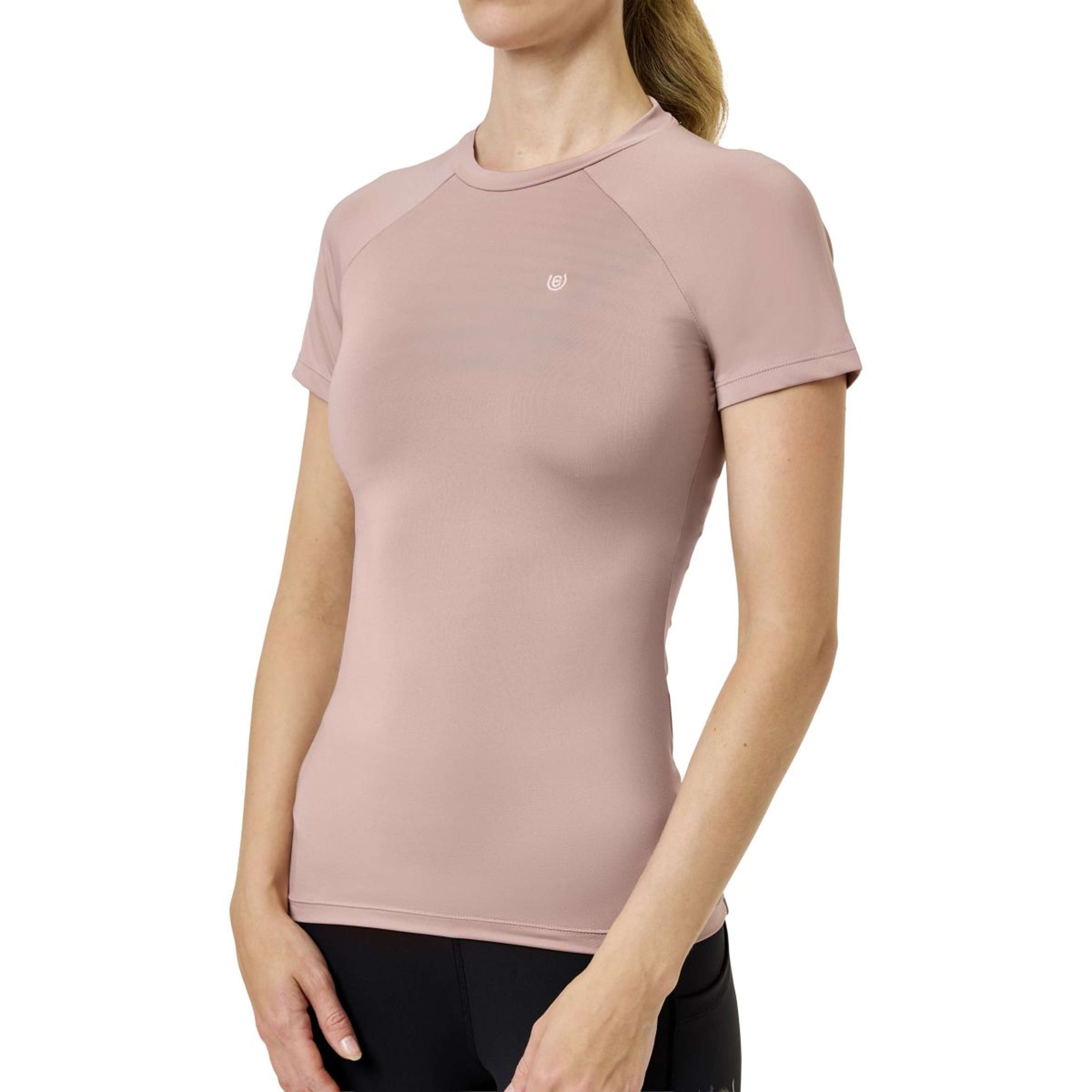 Equestrian Stockholm Chemise Dynamic Short Sleeve Midsummer Blush
