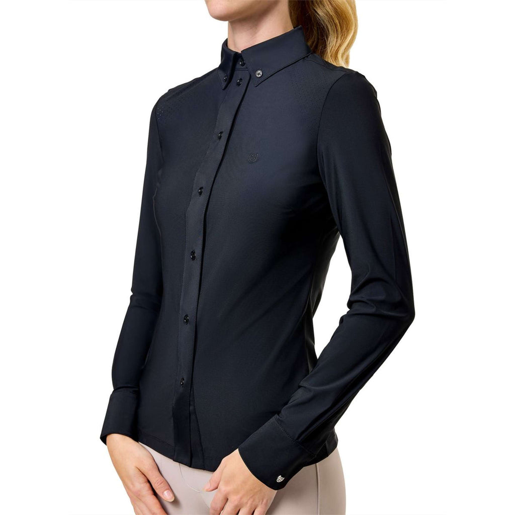 Equestrian Stockholm T-shirt de Concours Performance Noir