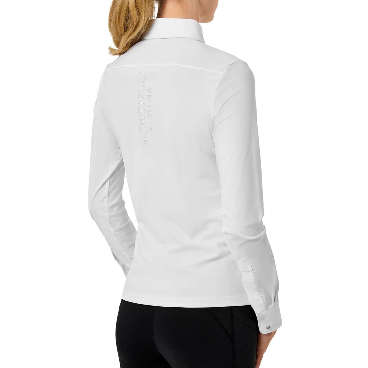 Equestrian Stockholm T-shirt de Concours Performance Blanc