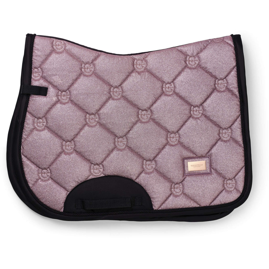 Equestrian Stockholm Tapis de Selle de Saut Pink Glimmer