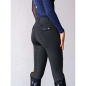 Equestrian Stockholm Legging d'Équitation Premium Full Grip Noir