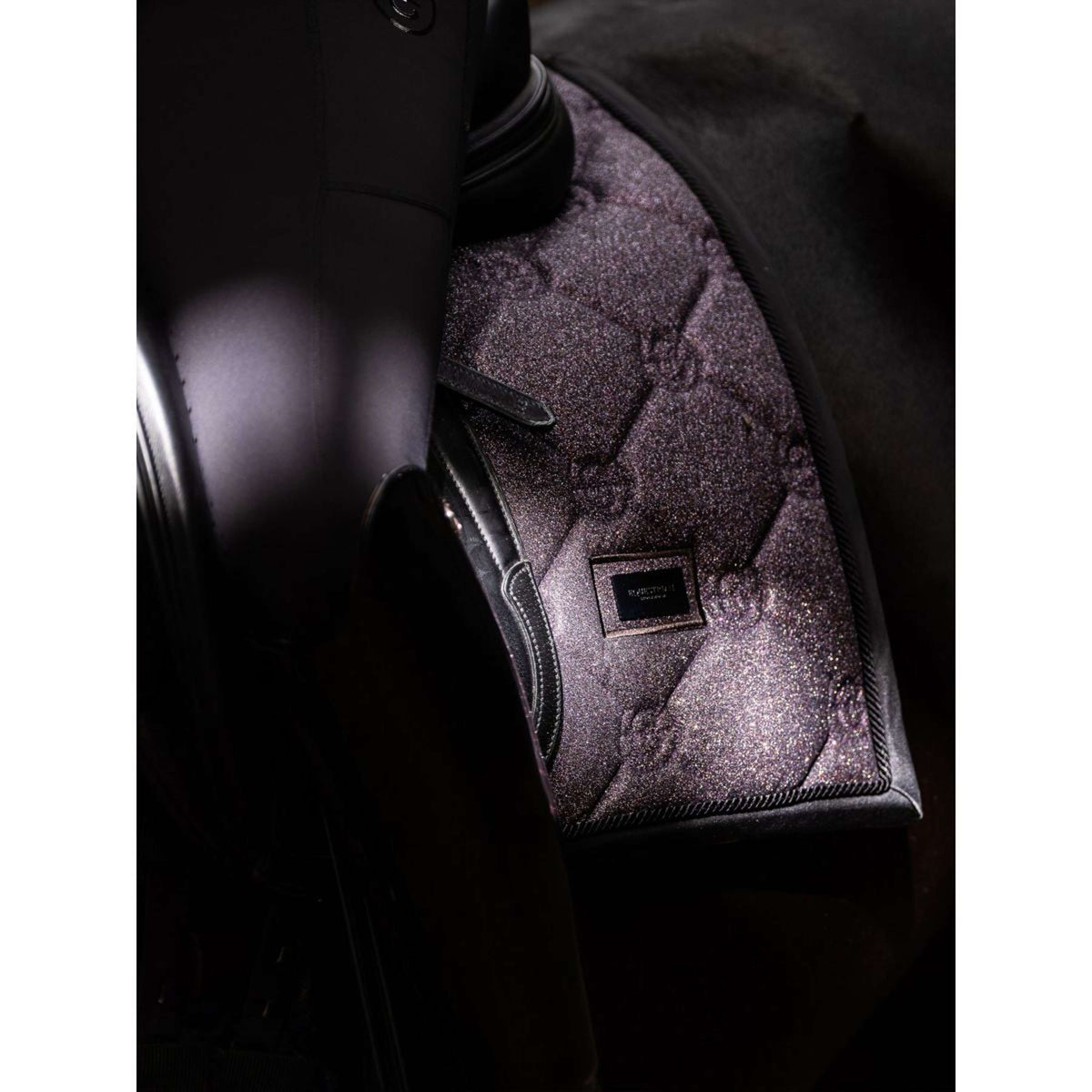 Equestrian Stockholm Tapis de Selle Dressage Purple Glimmer