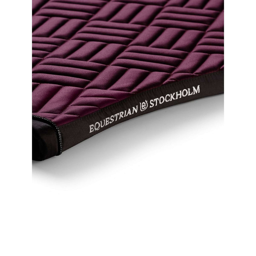 Equestrian Stockholm Tapis de Selle Modern Dressage Purple Night
