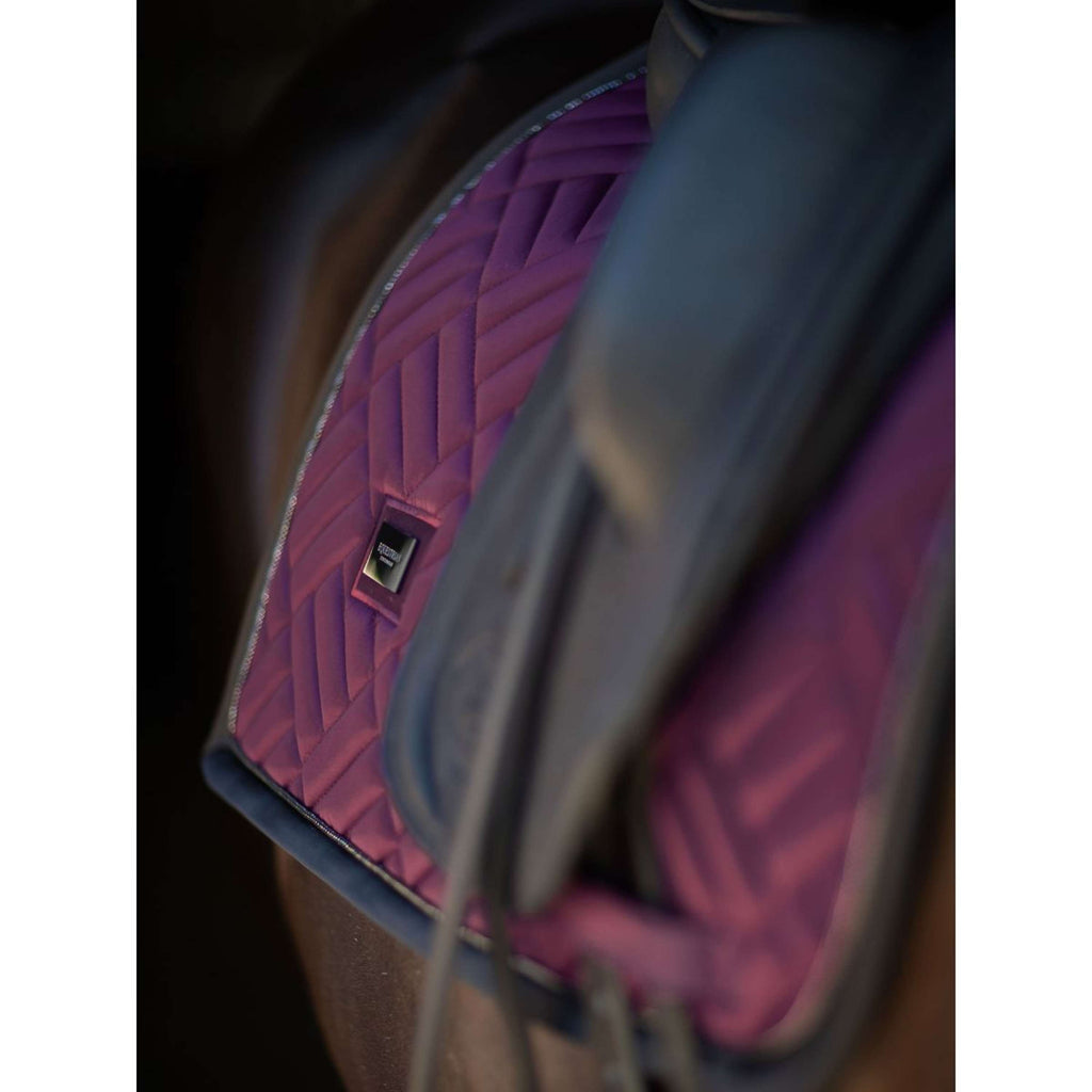 Equestrian Stockholm Tapis de Selle Modern Dressage Purple Night