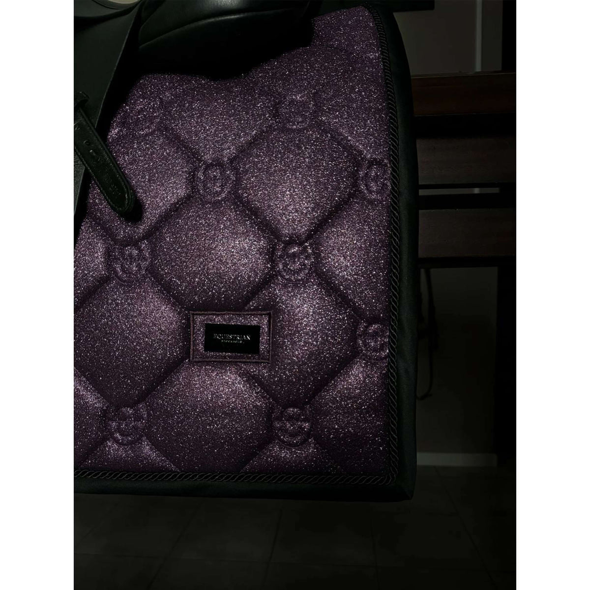 Equestrian Stockholm Tapis de Selle Dressage Purple Glimmer