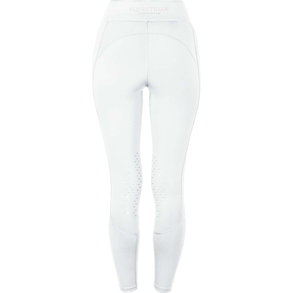 Equestrian Stockholm Legging d'Équitation Movement Jump Blanc