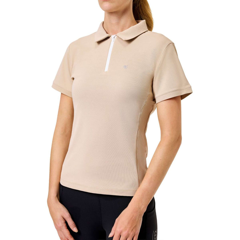 Equestrian Stockholm Polo Zip Sable