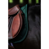 Equestrian Stockholm Tapis de Selle Satin de Saut Sycamore Green