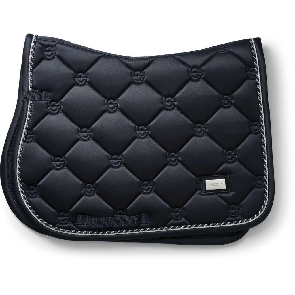 Equestrian Stockholm Tapis de Selle de Saut Midnight Blue