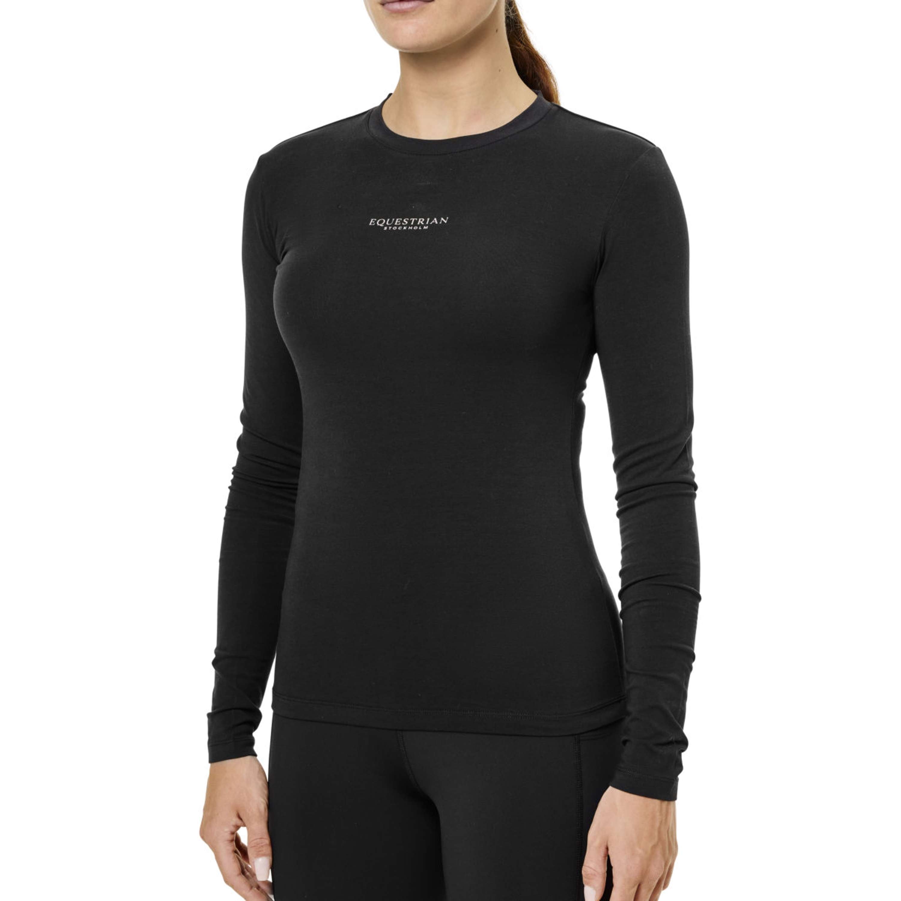 Equestrian Stockholm Chemise Soft Cotton Noir/Blush