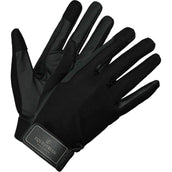 Equestrian Stockholm Gants d'Équitation Summer Black Edition