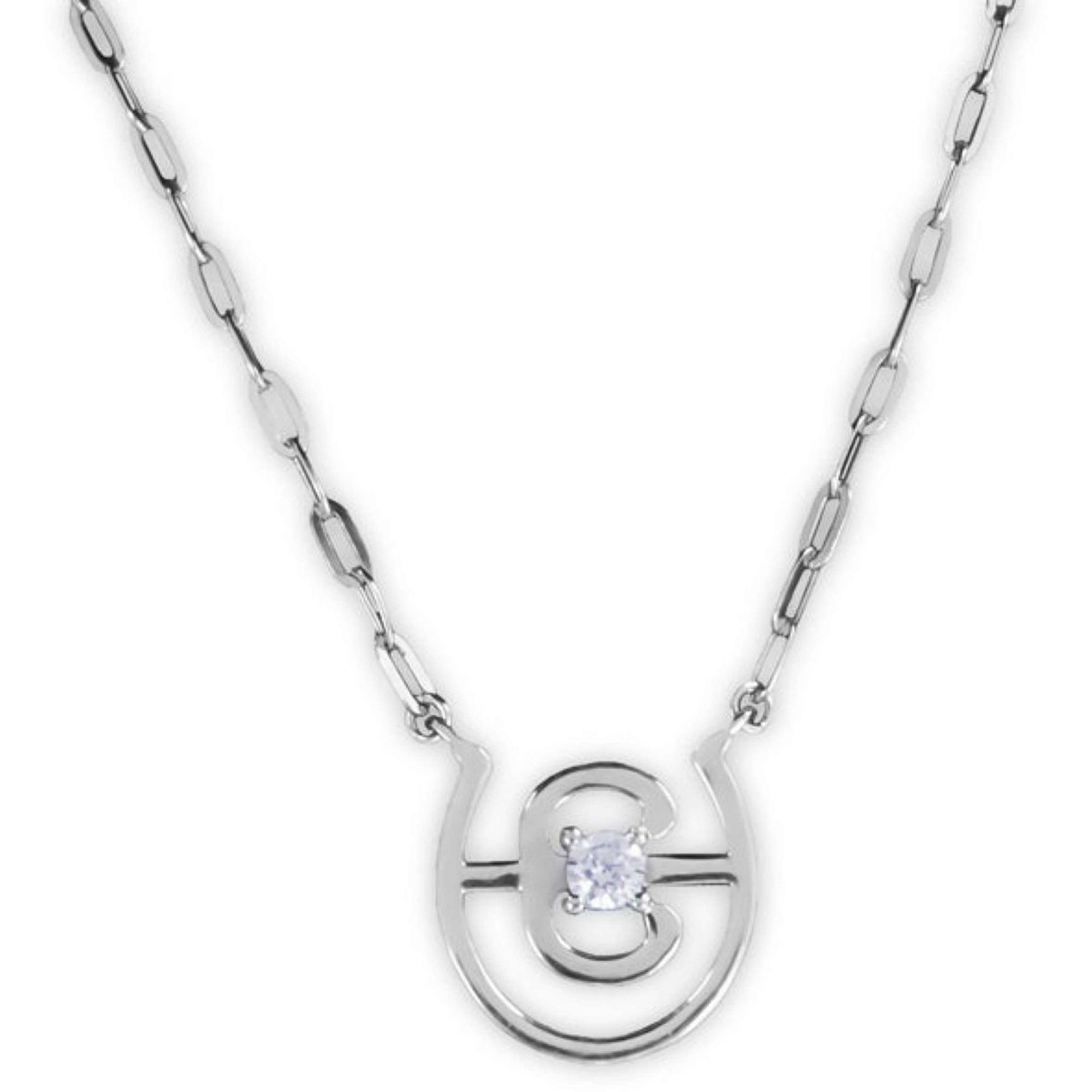 Equestrian Stockholm Collier Swarovski Crystal Argent