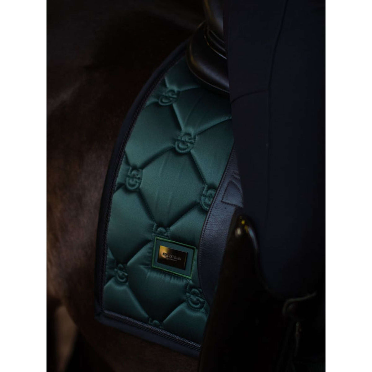 Equestrian Stockholm Tapis de Selle Dressage Sycamore Green