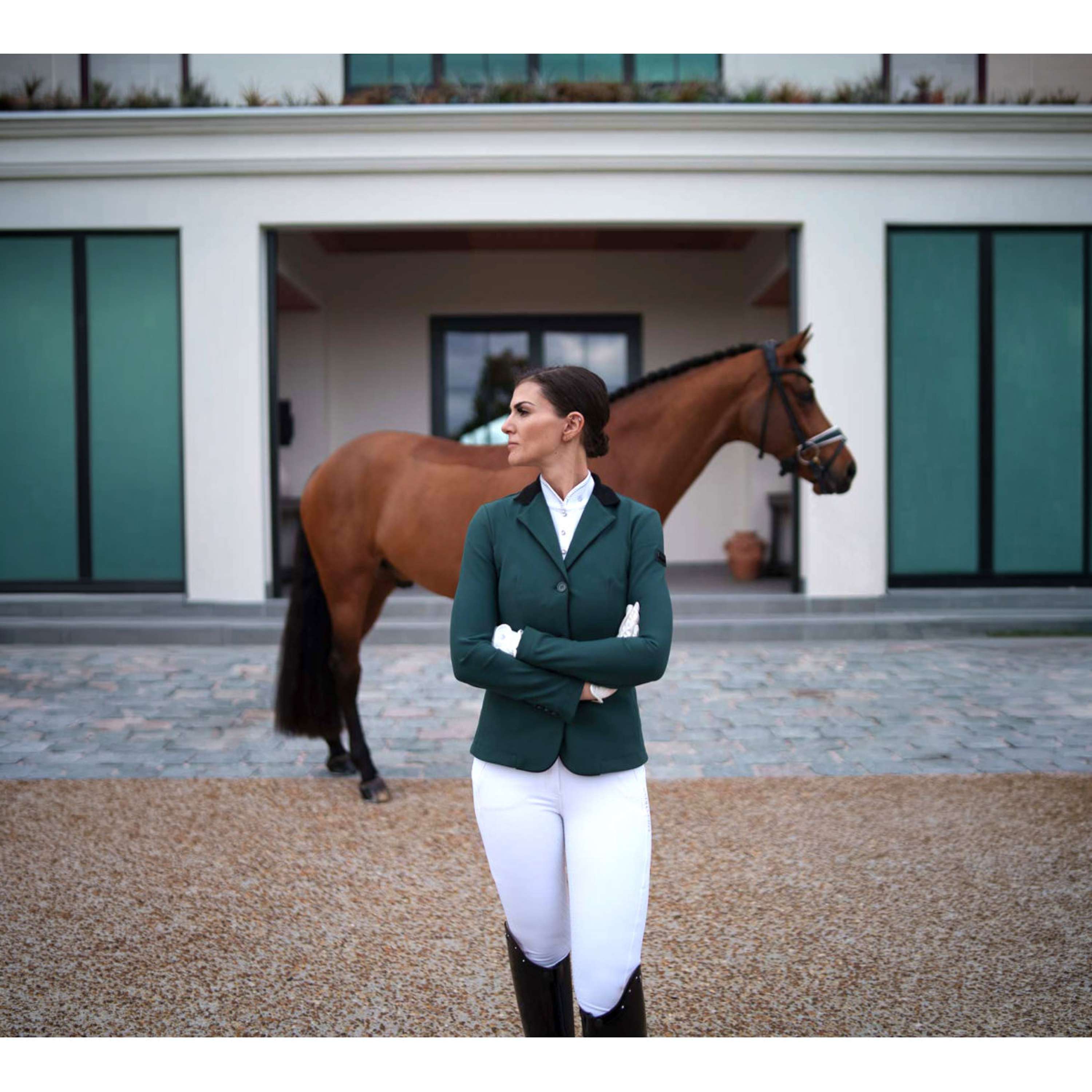 Equestrian Stockholm Veste de Concours Classic Sycamore Green