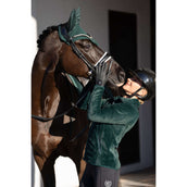 Equestrian Stockholm Blouson Polaire Velvet Sycamore Green