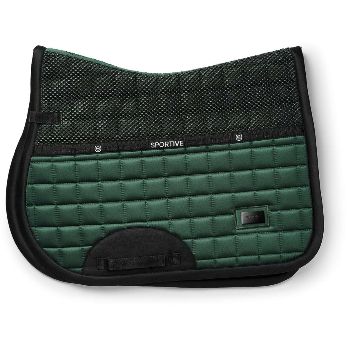 Equestrian Stockholm Tapis de Selle Sportive de Saut Sycamore Green