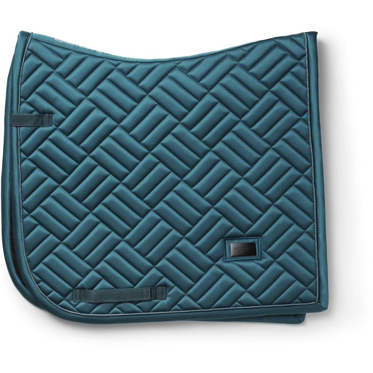 Equestrian Stockholm Tapis de Selle Modern Dressage Teal Blue