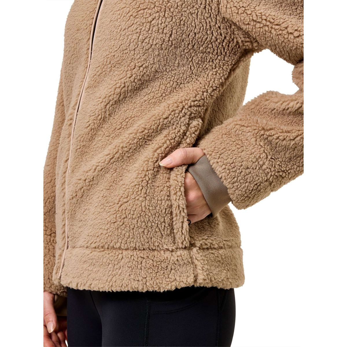 Equestrian Stockholm Blouson Polaire Sable