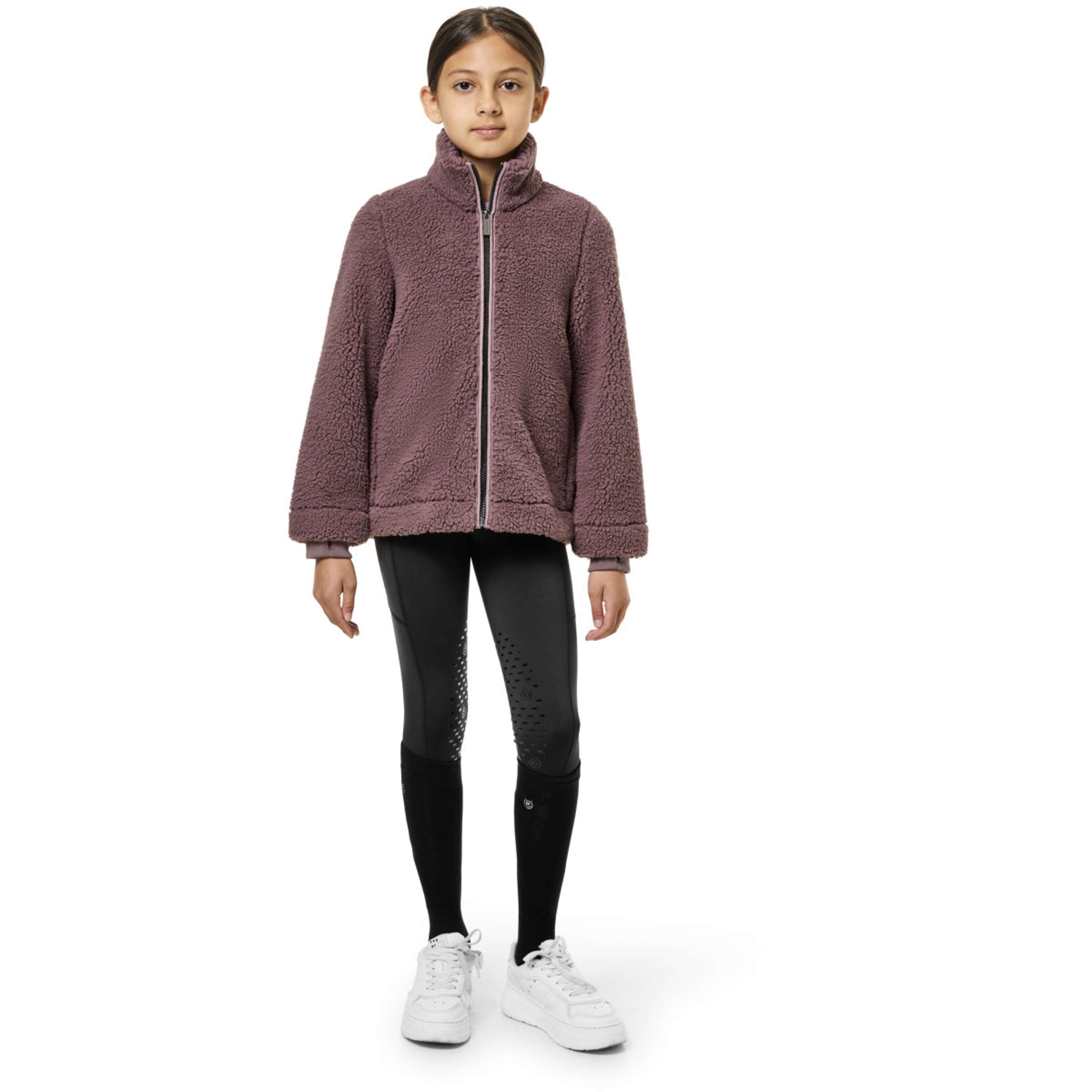 Equestrian Stockholm Blouson Polaire Teddy Young Rider Blush