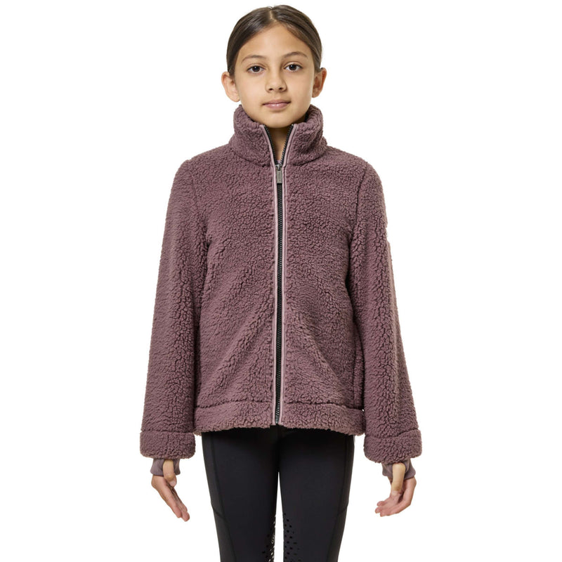 Equestrian Stockholm Blouson Polaire Teddy Young Rider Blush