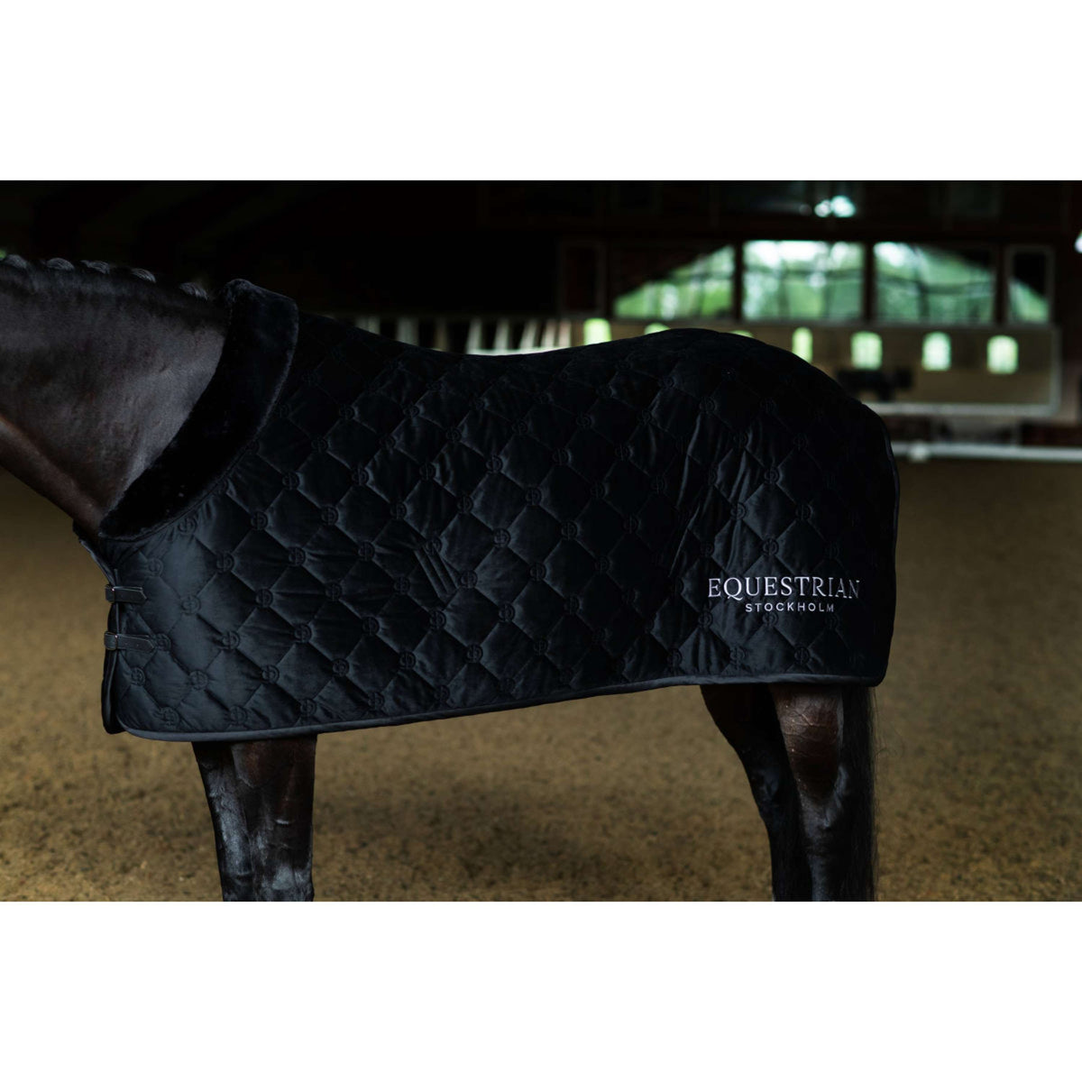 Equestrian Stockholm Couverture Polaire Velvet Noir