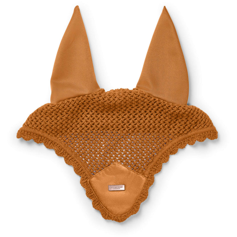 Equestrian Stockholm Bonnet Anti-Mouches Velvet Chestnut